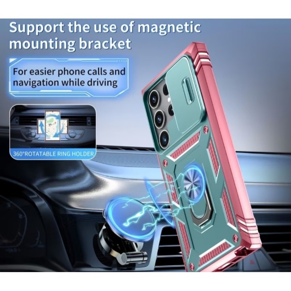 Samsung Galaxy S25 Ultra Shockproof Protective Rugged Case - Picture 2 of 5